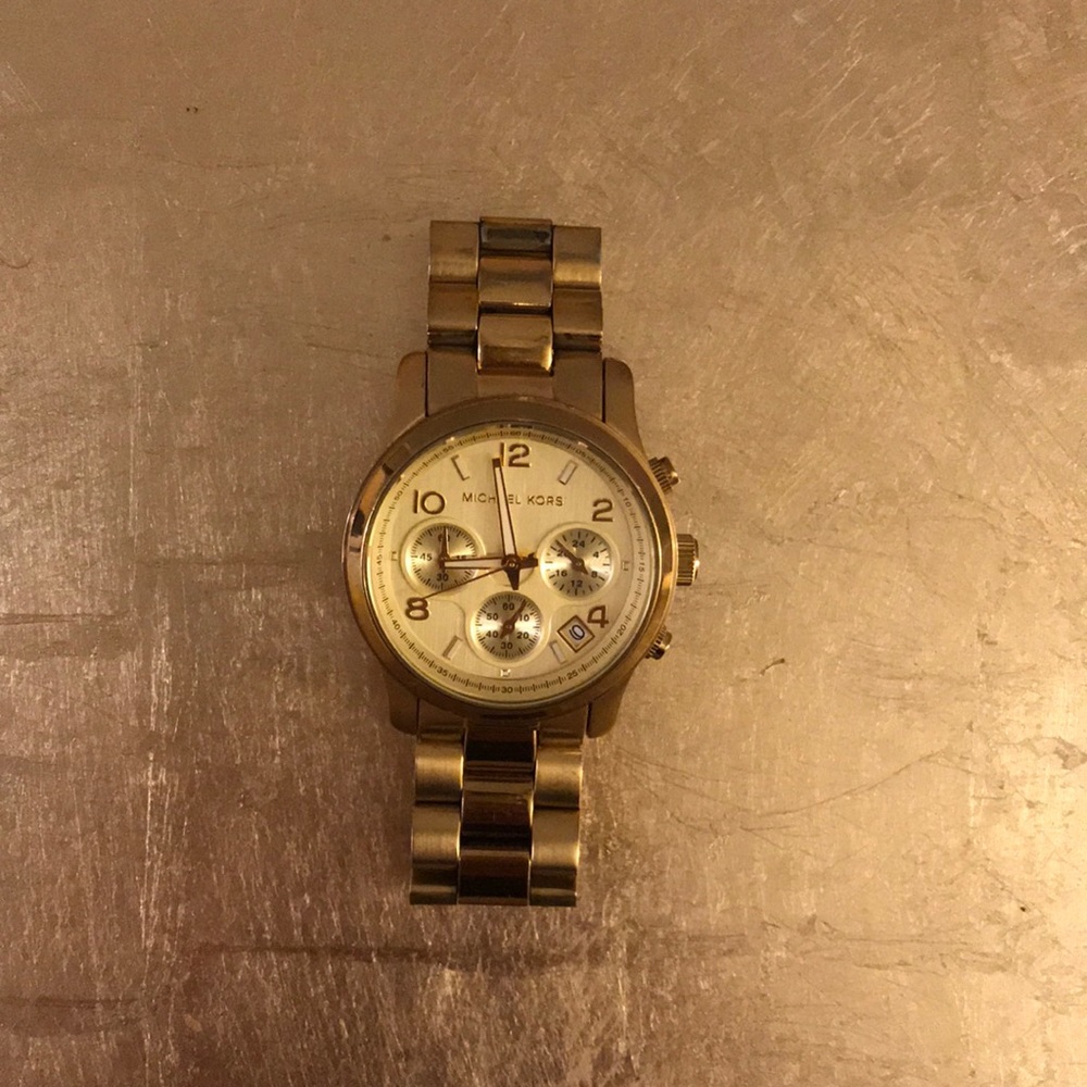 Michael Kors gold watch
